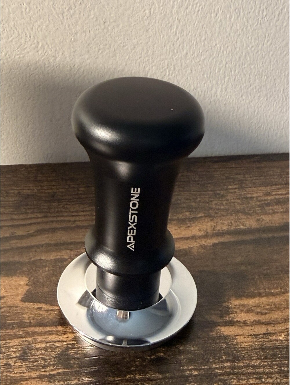 Apexstone Coffee Tamper 51mm Calibrated Espresso Tamper Black Stainless Steel
